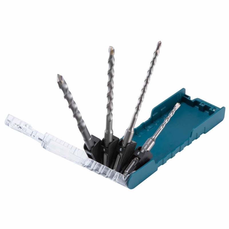 MAKITA MAKITA D-74136 4 piece SDS TCT Drill Bit Set