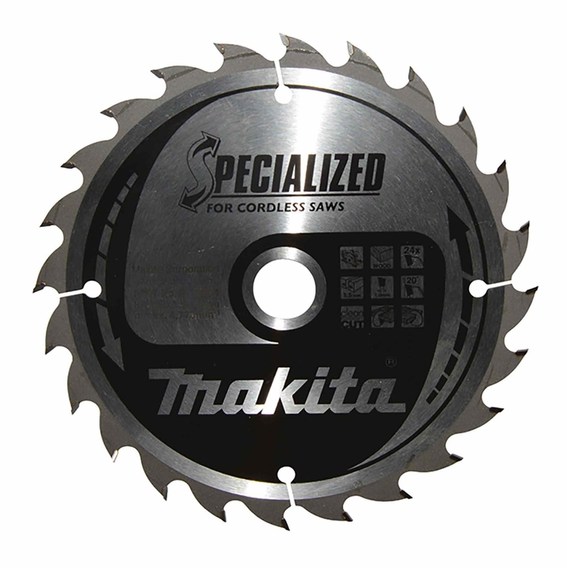 MAKITA MAKITA B-32904 165x20mm 24T Saw Blade (cordless)