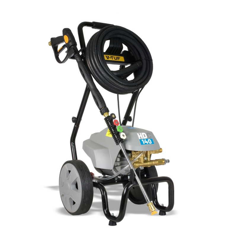V-TUF V-TUF HDC140 240v Pressure Washer complete with Cage Frame