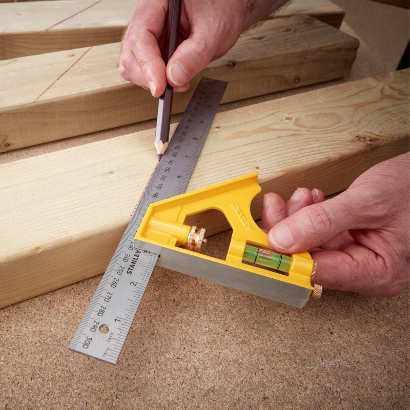 STANLEY STANLEY 2 46 028 300mm Die Cast Combination Square