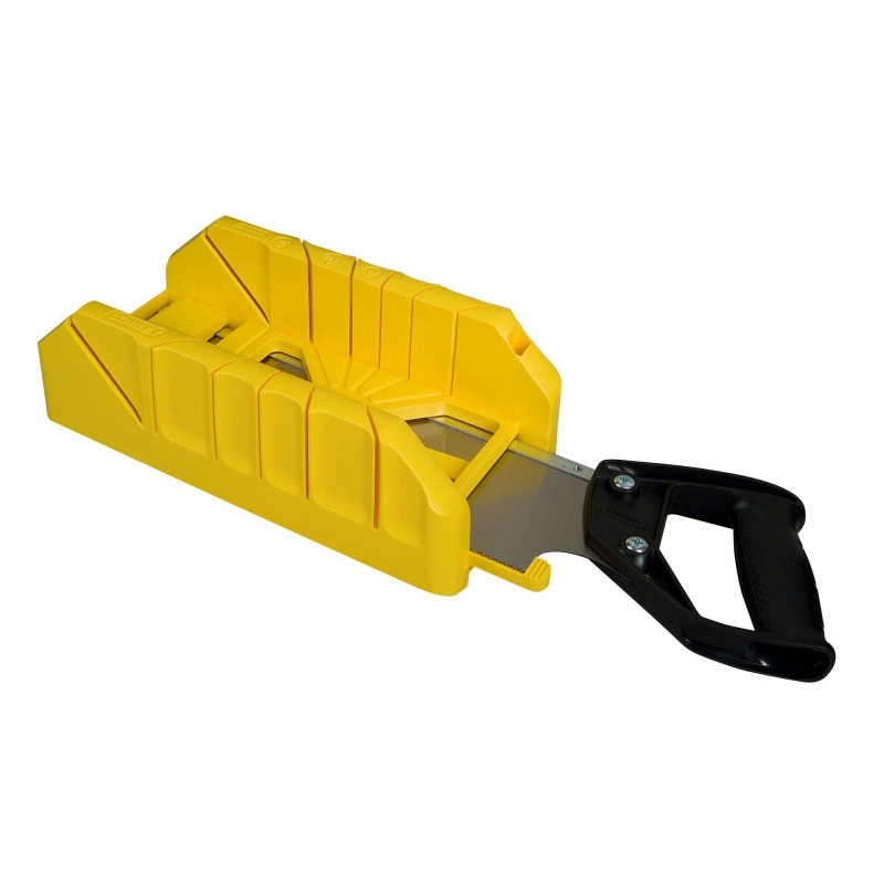 STANLEY STANLEY 1 19 800 Saw Storage Mitre Box with Saw