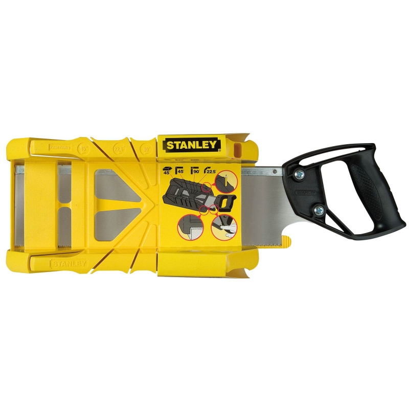 STANLEY STANLEY 1 19 800 Saw Storage Mitre Box with Saw