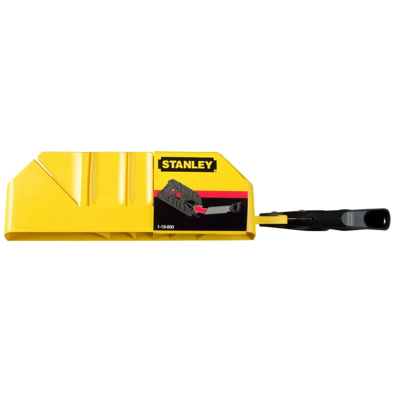 STANLEY STANLEY 1 19 800 Saw Storage Mitre Box with Saw