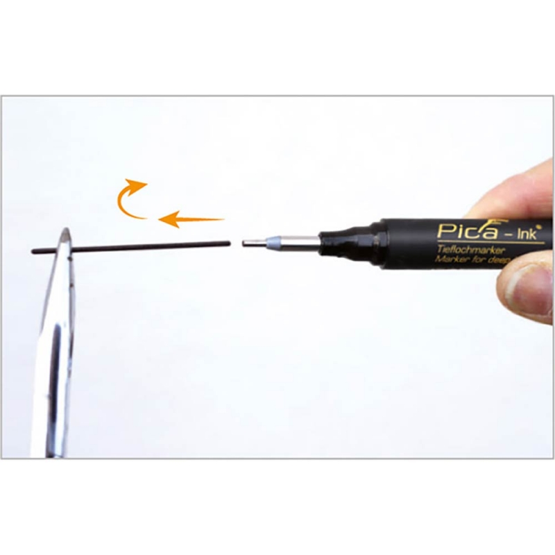 PICA PICA 150-46 INK Deep Hole Marker - Black