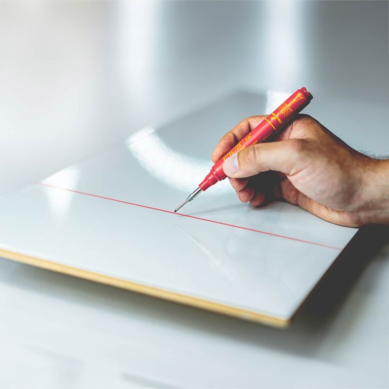 PICA PICA 150-40 INK Deep Hole Marker - Red