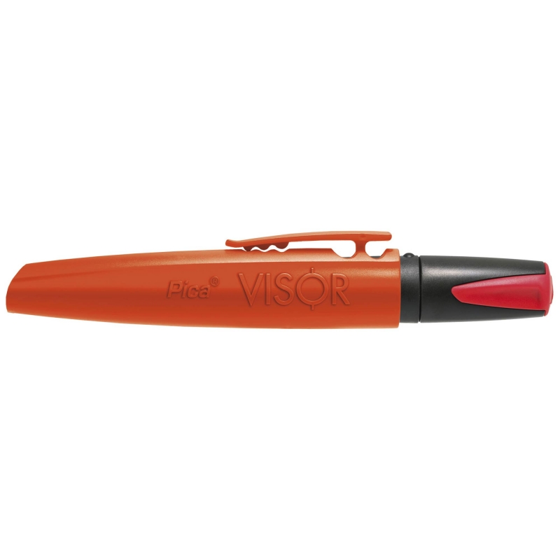 PICA PICA 990-40 VISOR Permanent Marker - Red