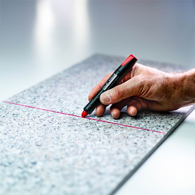 PICA PICA 990-40 VISOR Permanent Marker - Red