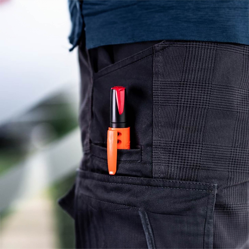 PICA PICA 990-40 VISOR Permanent Marker - Red