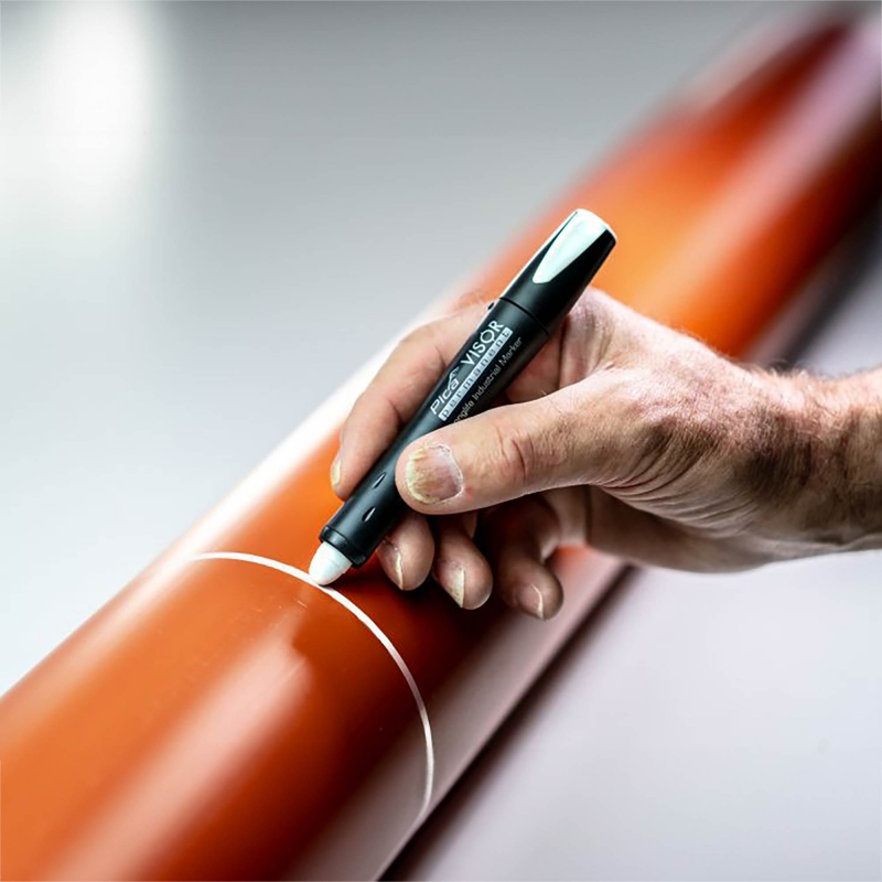 PICA PICA 990-52 VISOR Permanent Marker - White