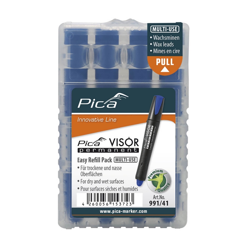 PICA PICA 991-41 VISOR Marker Refills - Blue