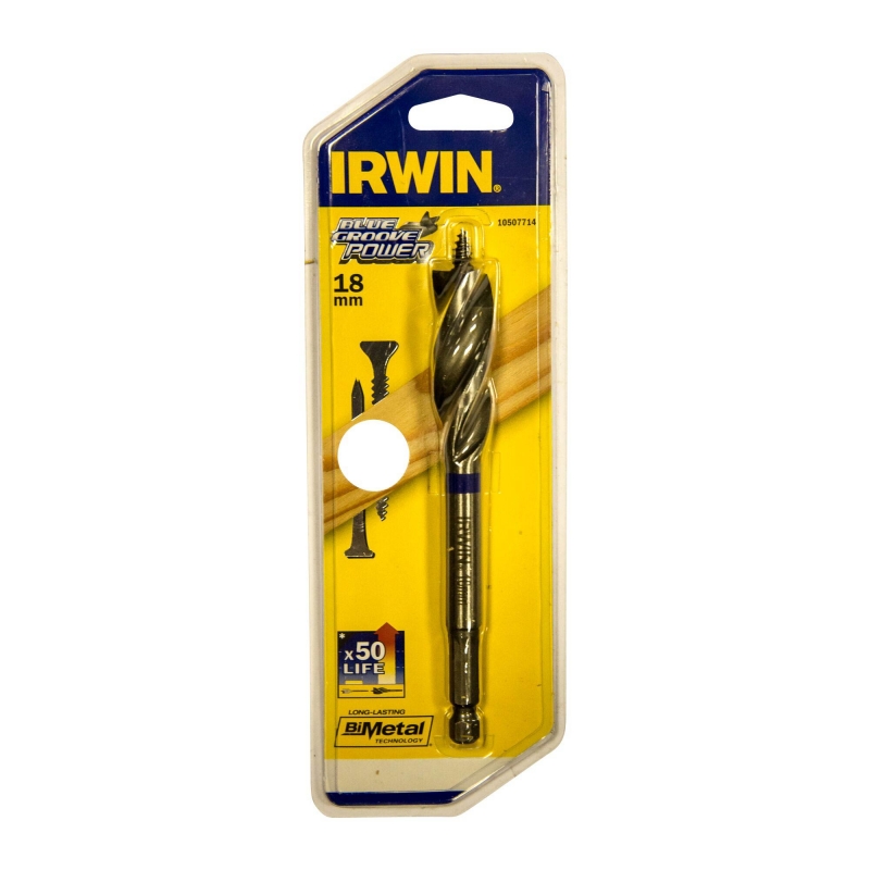 IRWIN IRWIN 10507714 Blue Groove POWER Auger 18mm