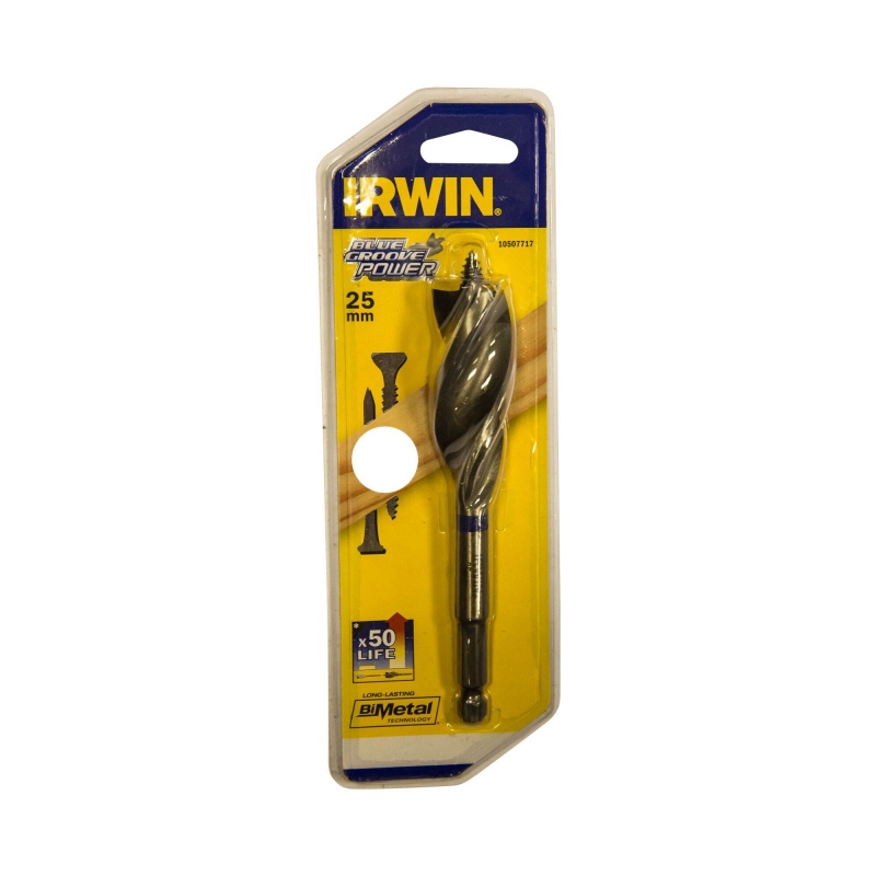 IRWIN IRWIN 10507717 Blue Groove POWER Auger 25mm