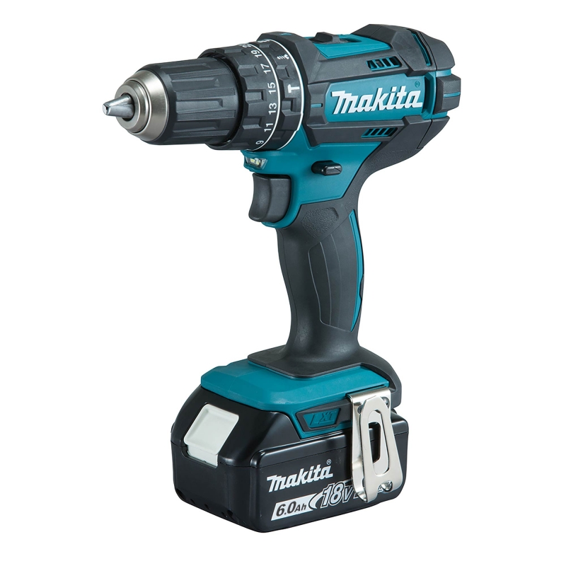 MAKITA MAKITA DHP482GX14 18v Combi Drill with 1x6ah Battery