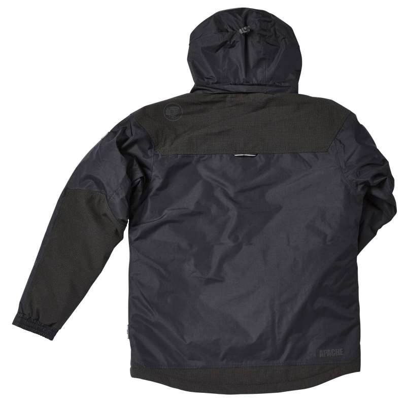 APACHE ATS Waterproof Padded Jacket Black - ToolStore UK