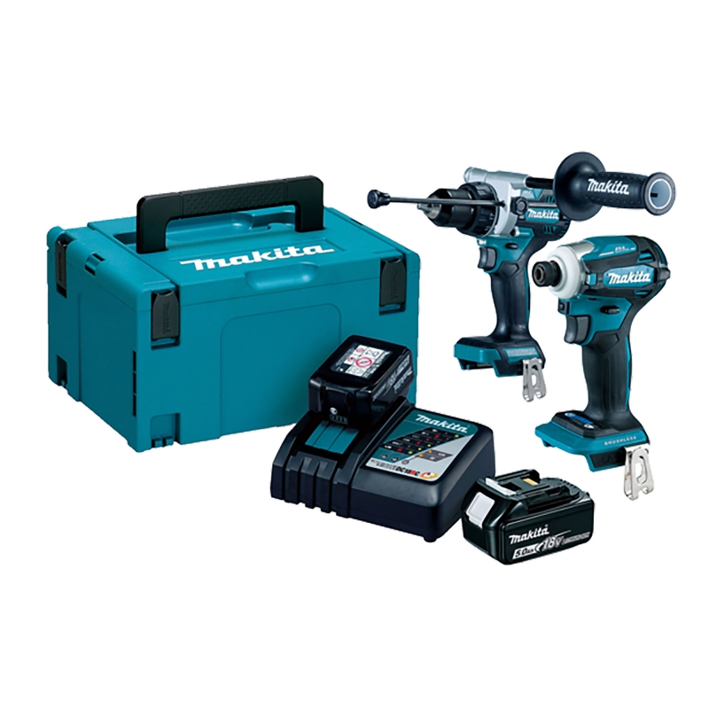MAKITA MAKITA DLX2455TJ 18v DHP486/DTD172 Twin Kit with 2x5ah Batteries