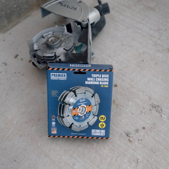 PREMIER DIAMOND PREMIER DIAMOND DP19120 P6-TWC 125mm Triple-Disc Blade