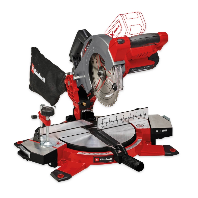EINHELL EINHELL TE-MS18/210LiSolo 18v 210mm Mitre Saw BODY ONLY