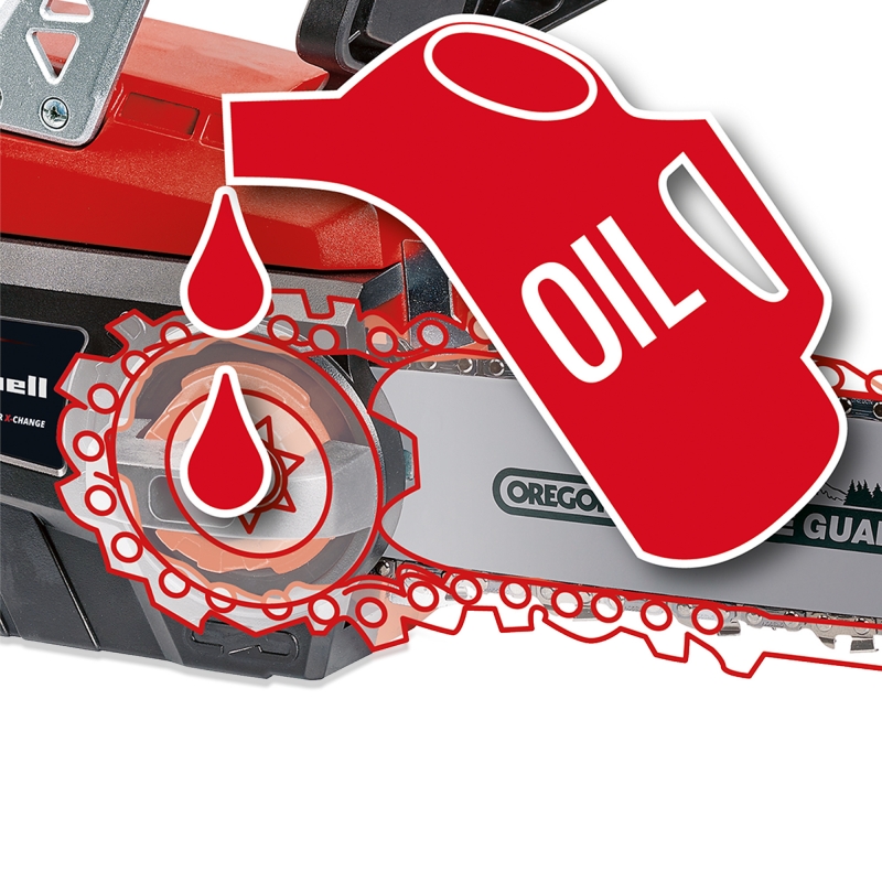 EINHELL EINHELL GE-LC18/25-1LiKit 18v 23cm Chainsaw with 1x3ah Battery