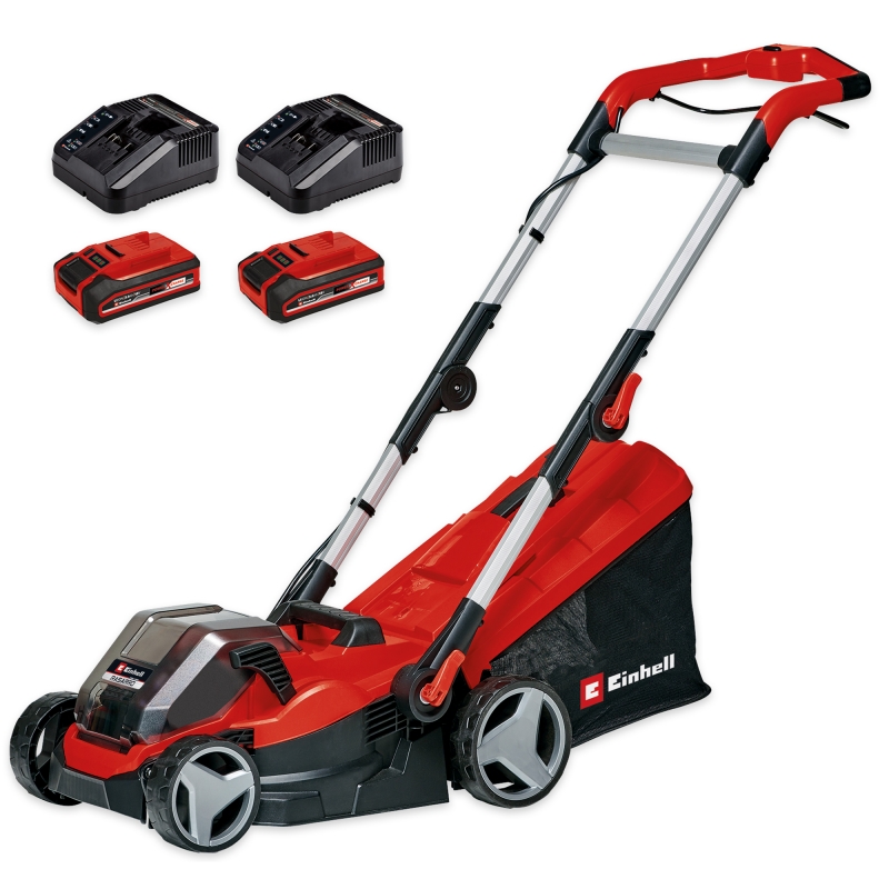 EINHELL EINHELL RASARRO36/34 PXC 36v 34cm Lawn Mower with 2x3Ah Batteries