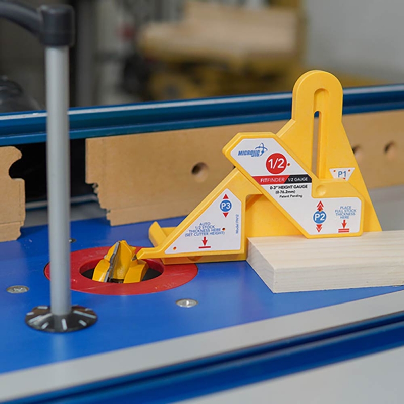 MICROJIG MICROJIG MB-050-0750LM FITFINDER Lock Miter Router Bit (1/2