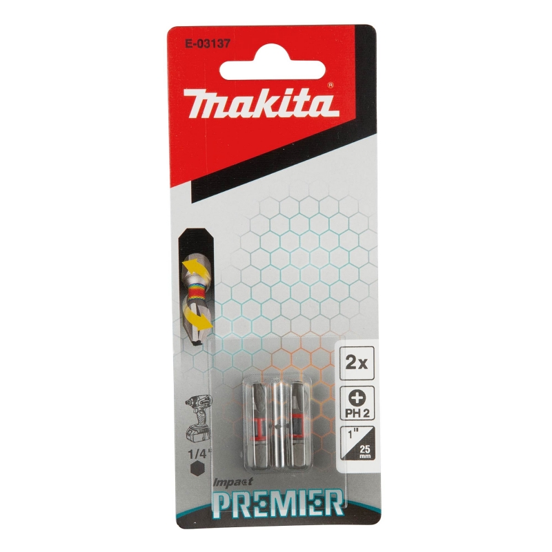 MAKITA MAKITA E-03137 Premier Torsion Bit PH2-25mm