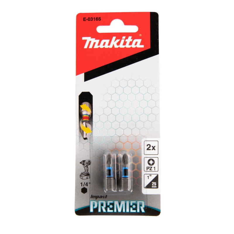 MAKITA MAKITA E-03165 Premier Torsion Bit PZ1-25mm