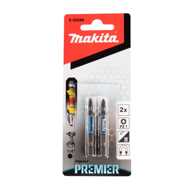 MAKITA MAKITA E-03296 Prem Double Torsion Bit PZ1-50mm