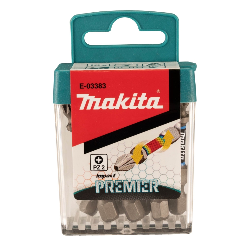 MAKITA MAKITA E-03383 Premier Double Bit PZ2-50mm 10 pack