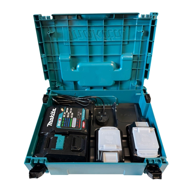 MAKITA MAKITA 191K01-6 40v 4ah XGT Battery Twin Pack/Charger with Makpac Case