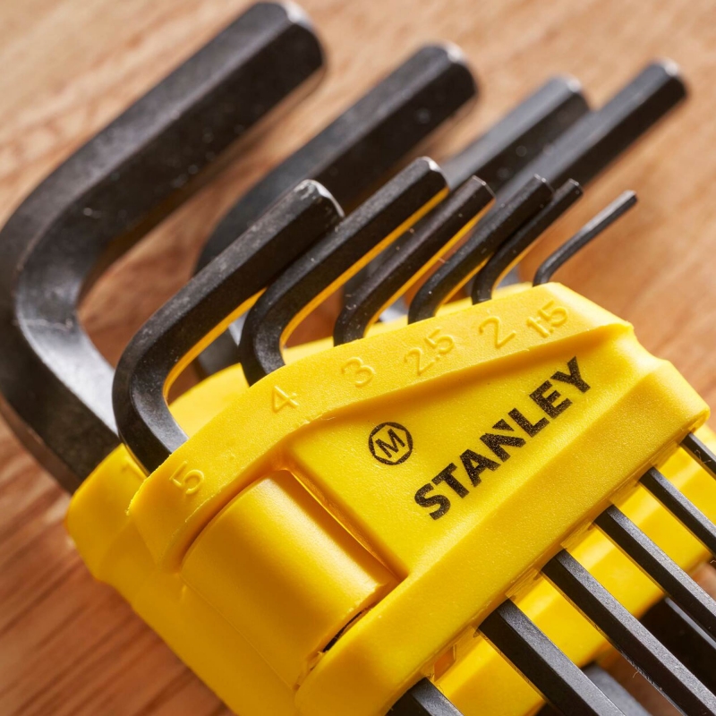 STANLEY STANLEY 0-69-253 10 Piece  Hex Key Set 1.5 - 10mm