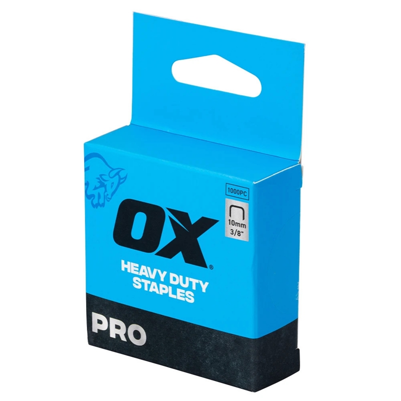 OX TOOLS OX TOOLS OX-P316410 Pro Heavy Duty Staples 10mm