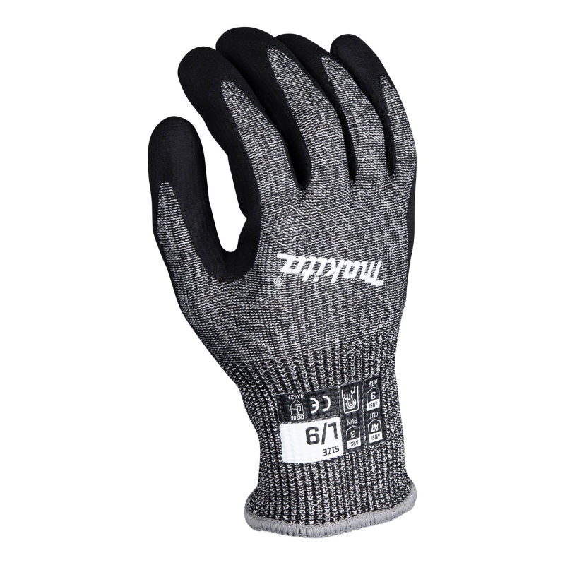 MAKITA MAKITA Cut 7 Nitrile Coat Dip Glove