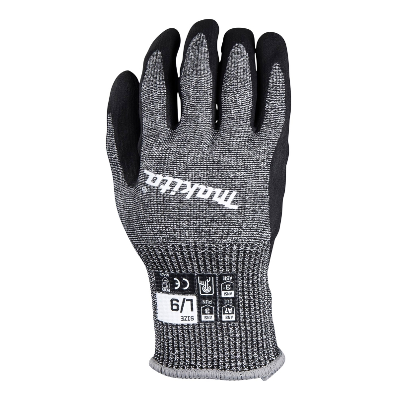 MAKITA MAKITA Cut 7 Nitrile Coat Dip Glove