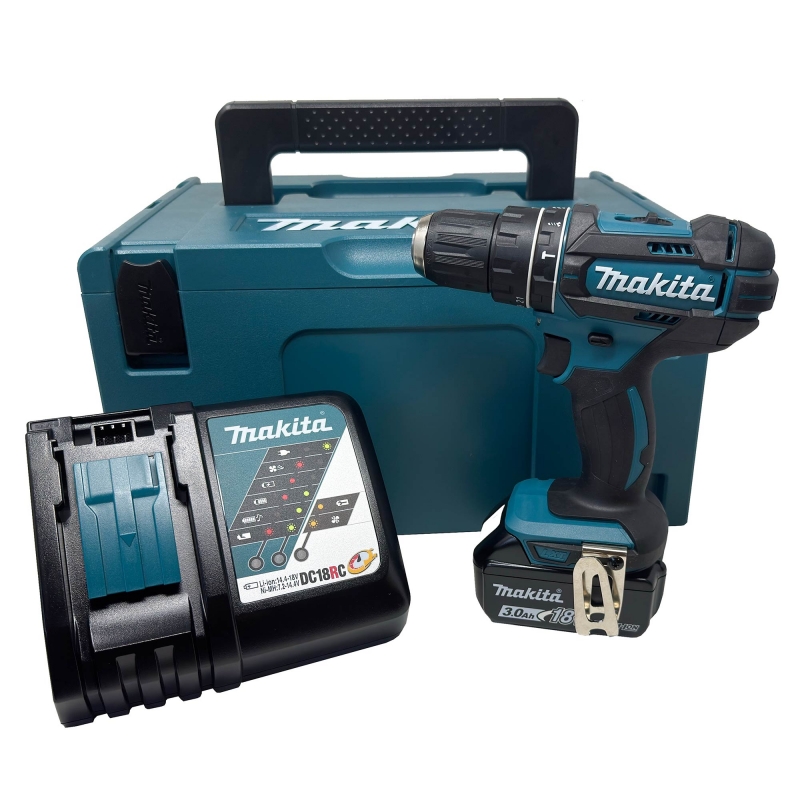 MAKITA MAKITA DHP482SF1 18v Combi Drill with 1x3ah battery