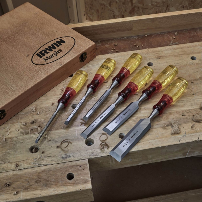 IRWIN IRWIN TM373S6 M373 6 Piece Wood Chisel Set