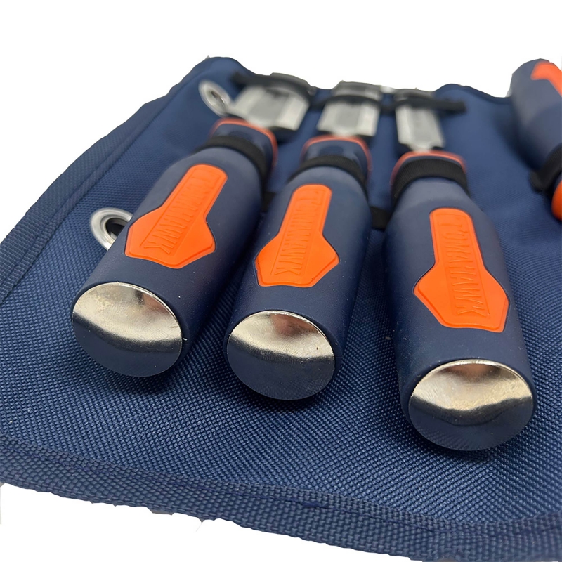 TOMAHAWK TOMAHAWK TCS-600 6 Piece Wood Chisel Set in Tool Roll