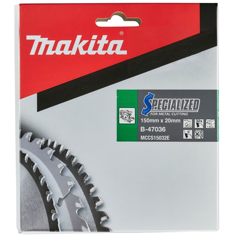 MAKITA MAKITA B-47036 150mm x 20mm 32T TCT Saw Blade