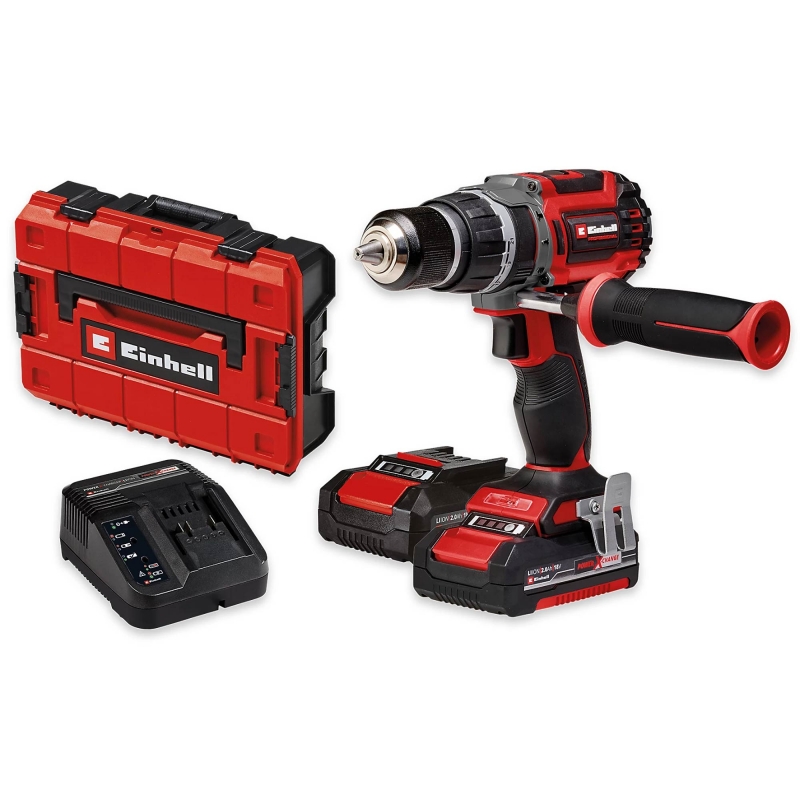 EINHELL EINHELL TP-CD18/70Li-i Brushless 18v Combi Drill with 2x2ah Batteries