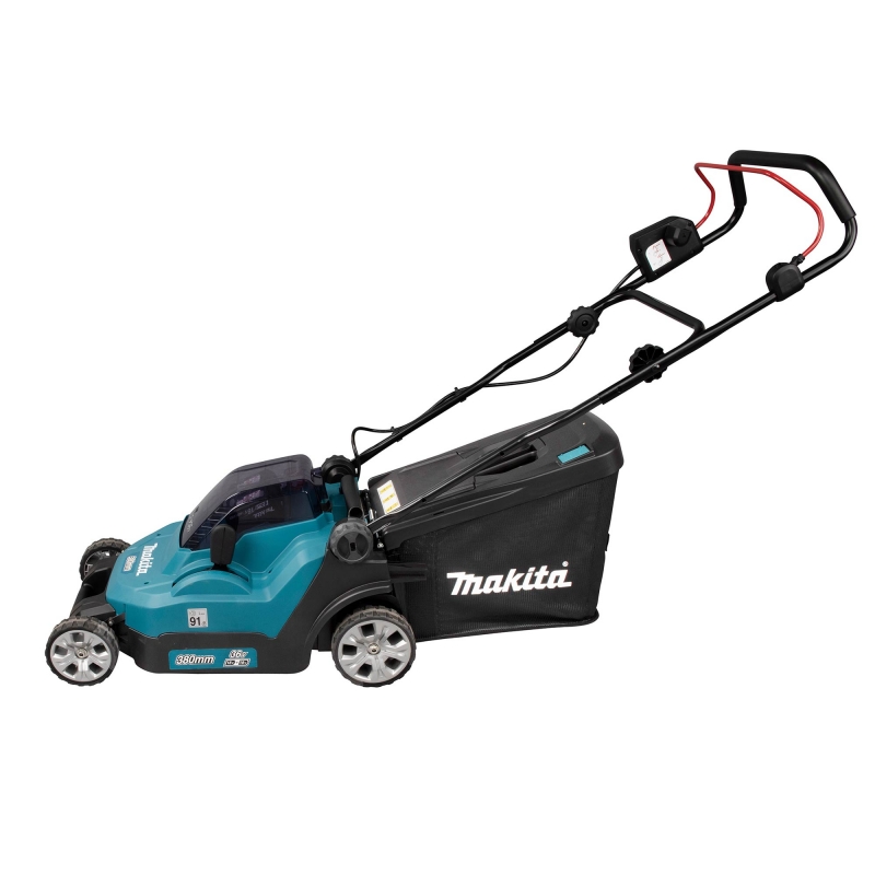 MAKITA MAKITA DLM382PT2 Twin 18v Lawn Mower with 2x5ah Batteries