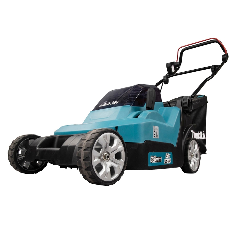 MAKITA MAKITA DLM382PT2 Twin 18v Lawn Mower with 2x5ah Batteries