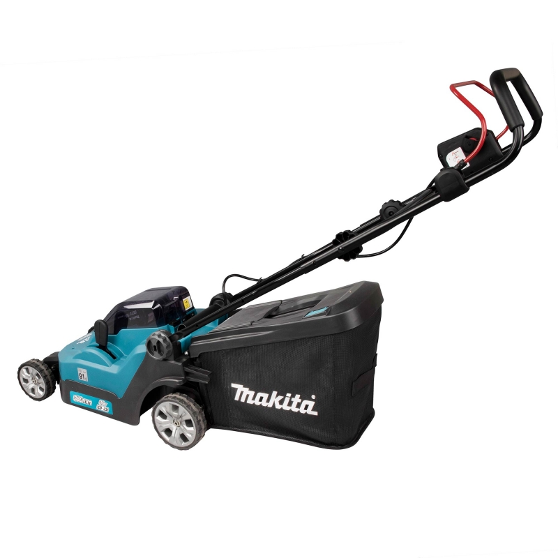 MAKITA MAKITA DLM382PT2 Twin 18v Lawn Mower with 2x5ah Batteries