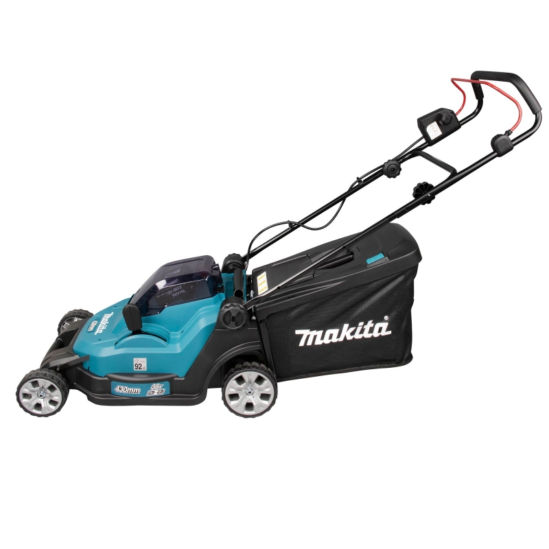 MAKITA MAKITA DLM432PT2 Twin 18v Lawn Mower with 2x5ah Batteries