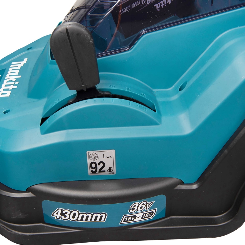 MAKITA MAKITA DLM432PT2 Twin 18v Lawn Mower with 2x5ah Batteries