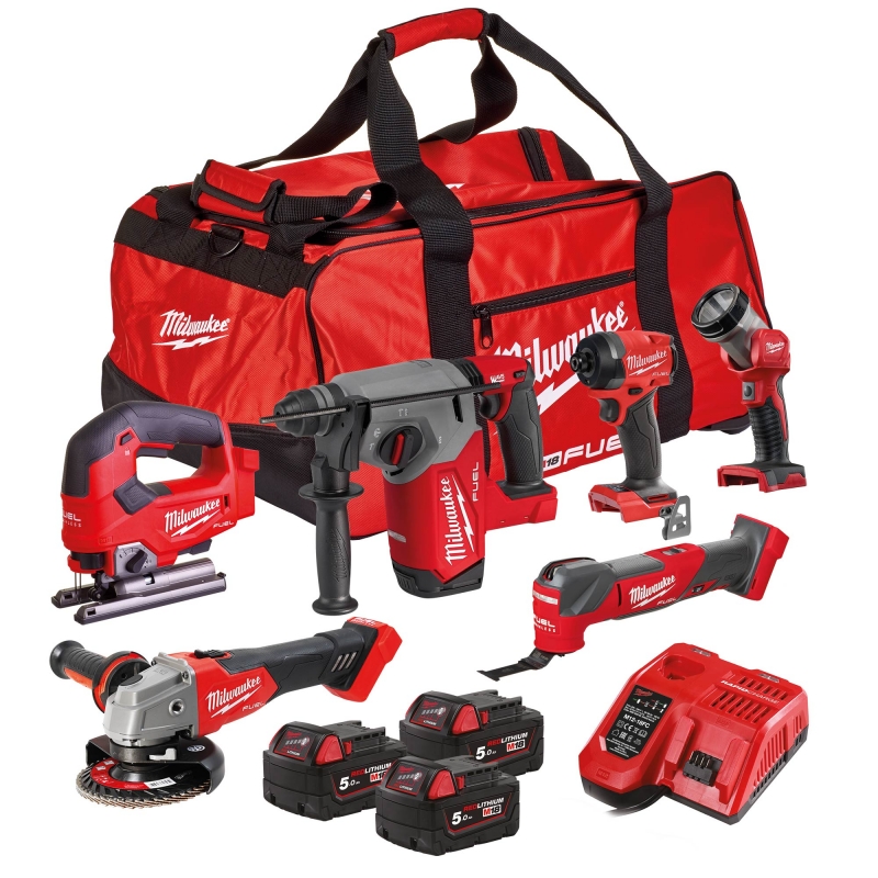 MILWAUKEE MILWAUKEE M18FPP6L3-503B M18 Fuel 6 piece Powerpack