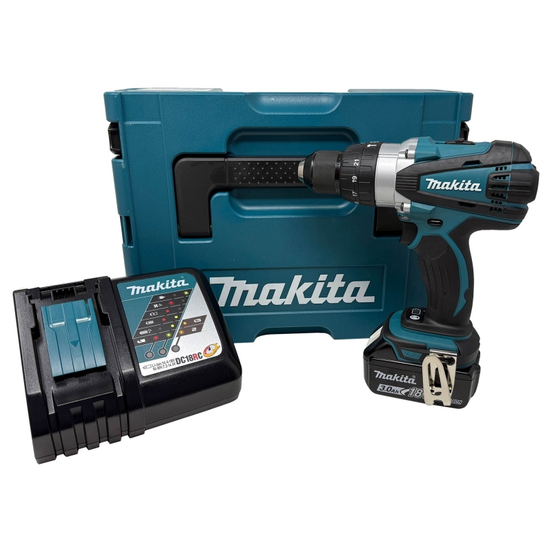 MAKITA MAKITA DHP458RSF1 18v Combi Drill with 1x3ah Battery