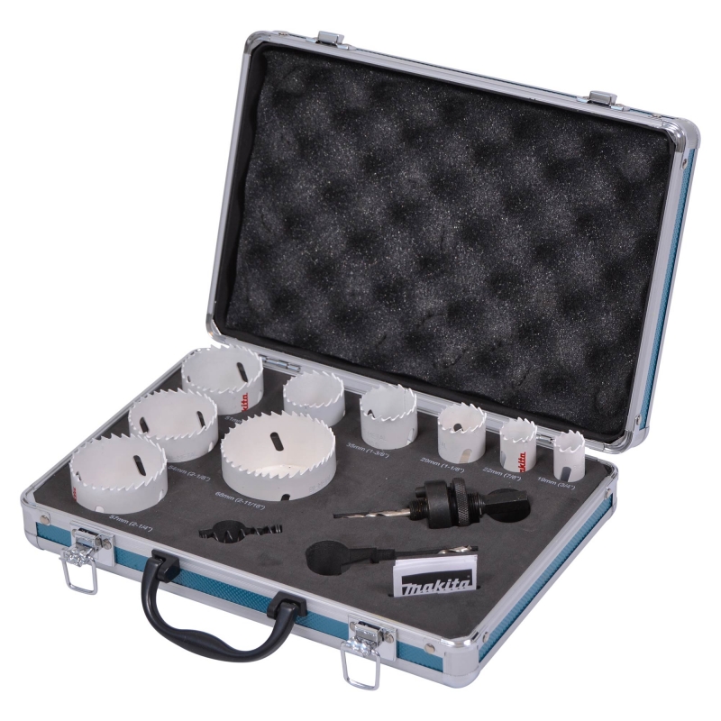 MAKITA MAKITA D-47282 12 Piece Electrician’s Holesaw Kit