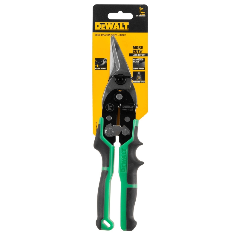 DEWALT DEWALT DWHT14674-0 ERGO Aviation Snip - Right
