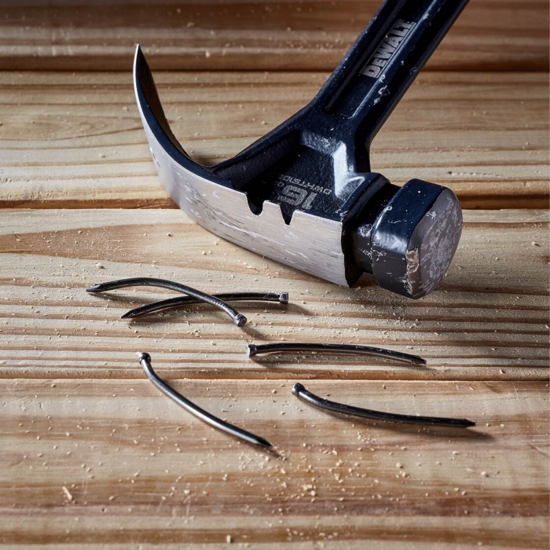 DEWALT DEWALT DWHT51002-0 Curve-Claw Steel Hammer - 16oz