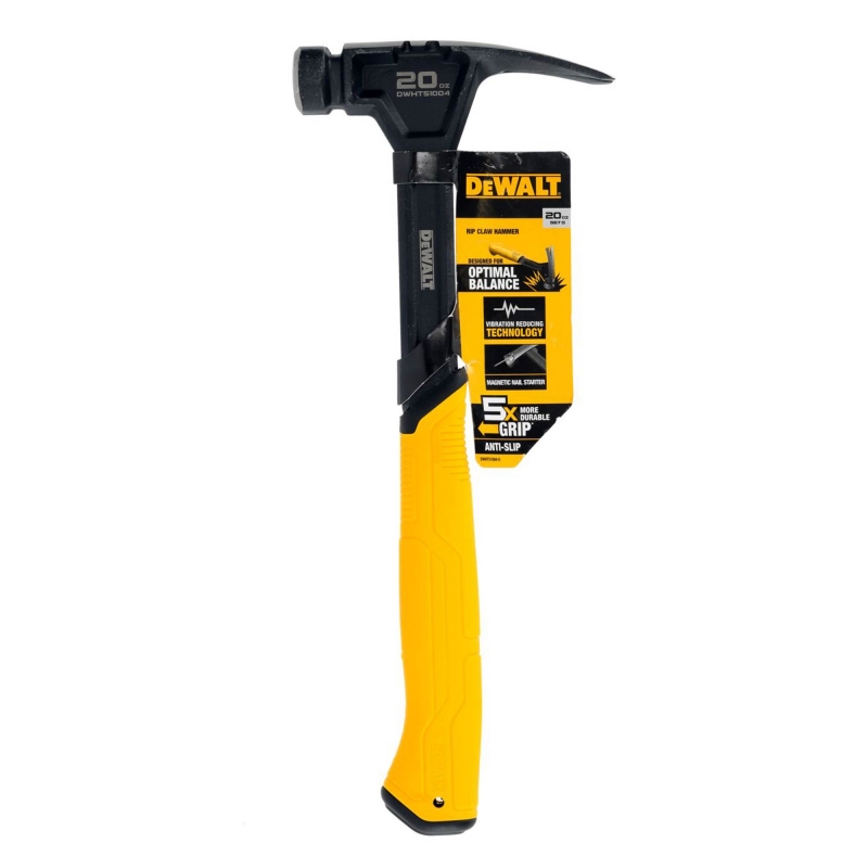 DEWALT DEWALT DWHT51004-0 Rip-Claw Steel Hammer - 20oz
