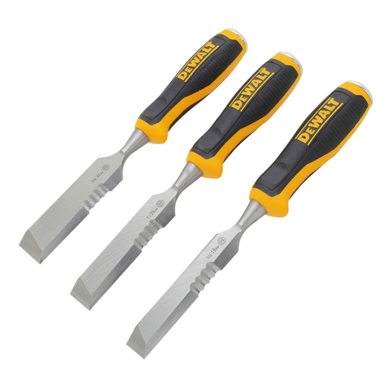 DEWALT DEWALT DWHT0-16148 3pc Side Strike Wood Chisel Set